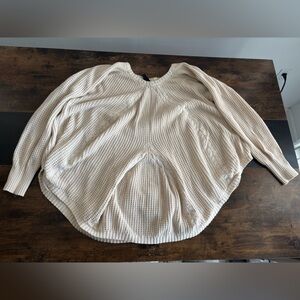 Agnes & Dora Cream Knit Sweater